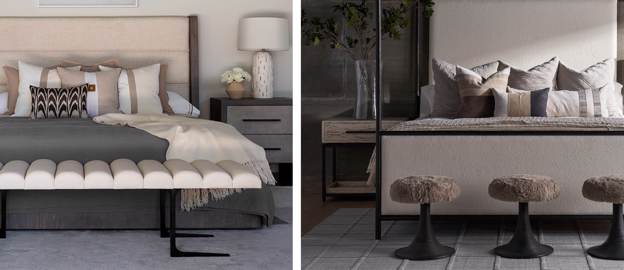 Category - Living Benches Ottomans & Stools