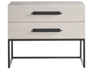 River Rock Metal Base Nightstand thumbnail
