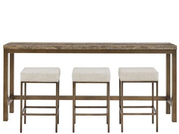 Brindle Console W Stools thumbnail